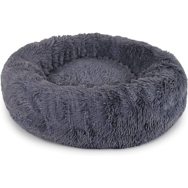 Hundeseng, katteseng, rund donut sofa til små hunde, kattepudde, KLB