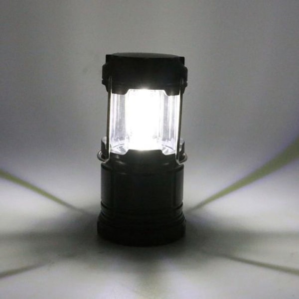 3W Bärbar COB LED-Lykta, Fällbar Tältlampa, Vattentät Utomhus Campingstav