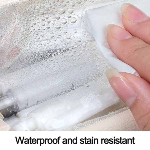 Pencil Case Transparent Case Marker Bag Multifunktionel Himmelblå KLB