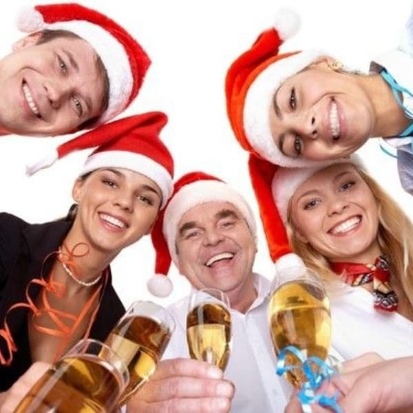 Julehatte til voksne Julemandshat til julefest KLB