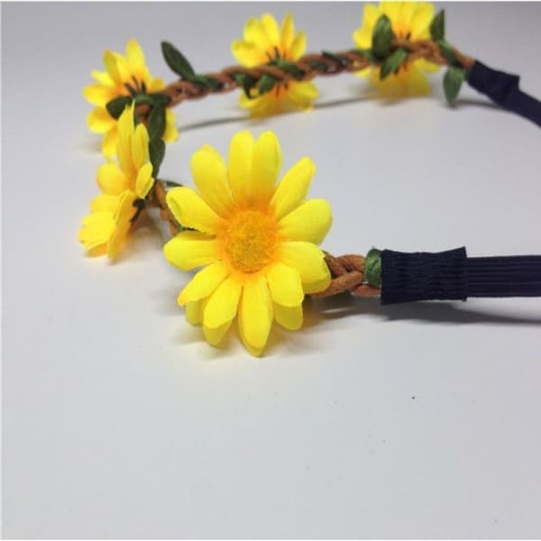 12-pack blomsterkransar med justerbart elastiskt band för KLB