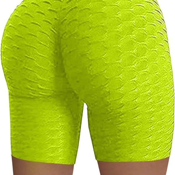 Kuuluisat leggingsit, naisten peppua kohottavat joogahousut High 08 Green KLB