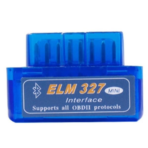 Mini ELM327 V2.1 OBD2 II Bluetooth Diagnostisk Bilskanner