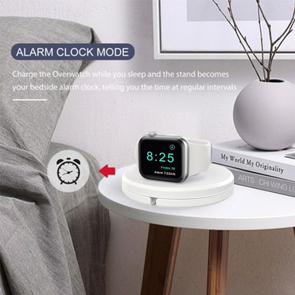 Apple Watch laddningsstation Pop-up kabelhanteringsstativ Vit