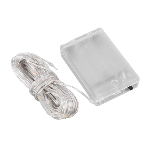 10m LED-ljusslinga batteridriven vattentät KLB