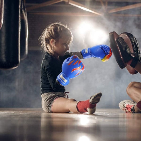 PU-lasten nyrkkeilyhanskat, harjoitushanskat 3-12-vuotiaille lapsille