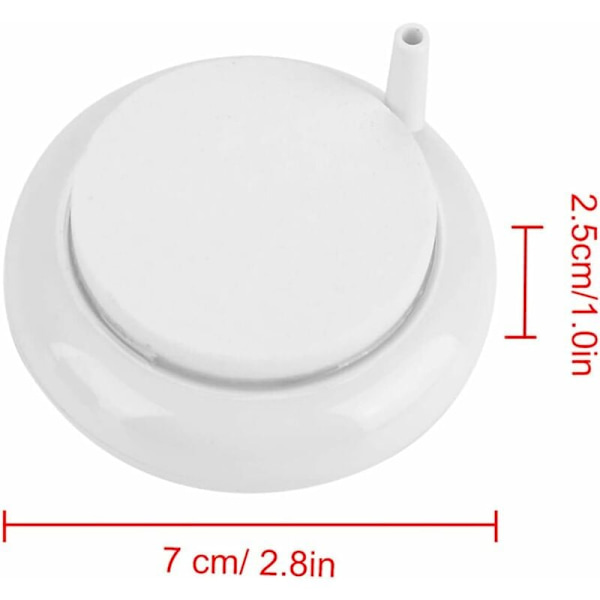 Akvarium Nano Stone Holdbar Sten Luftboble Disk Nano Skala Rund Diffuser Oxygen Tank Bubbler til Akvarium Fisketank Damme og Hydroponics KLB