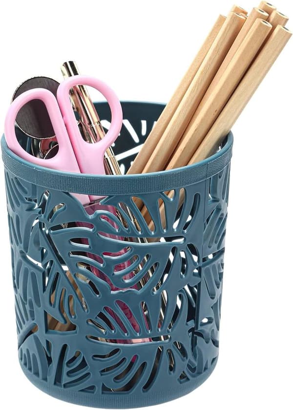 4-pack Plastpennhållare, Nätpennhållare, Multifunktionell Pennhållare