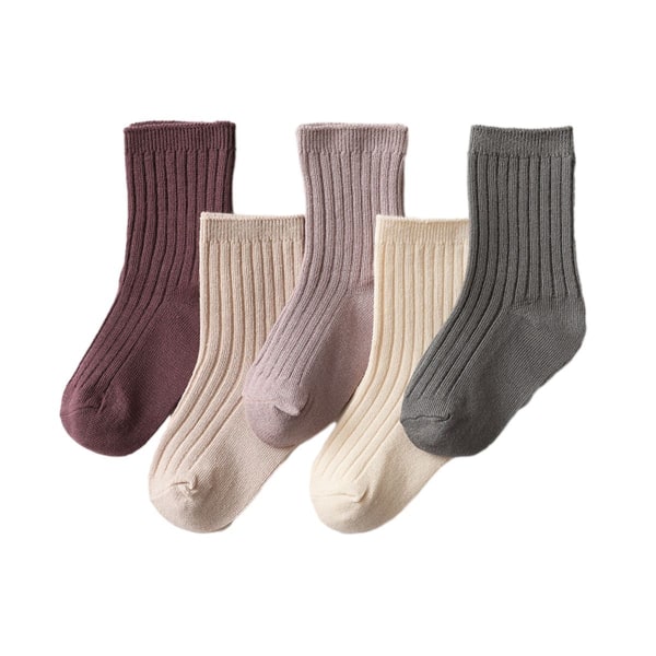 Par i strumpor för småbarn Unisex Baby Crew Socks för småbarn pojkar ML KLB