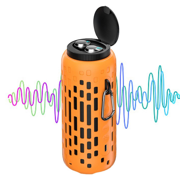 Utendørs Bluetooth-lydhodetelefoner Trådløs Bluetooth Orange