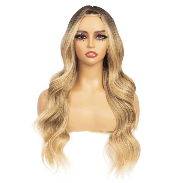 Human hair lace wavy wig women long hair wigs