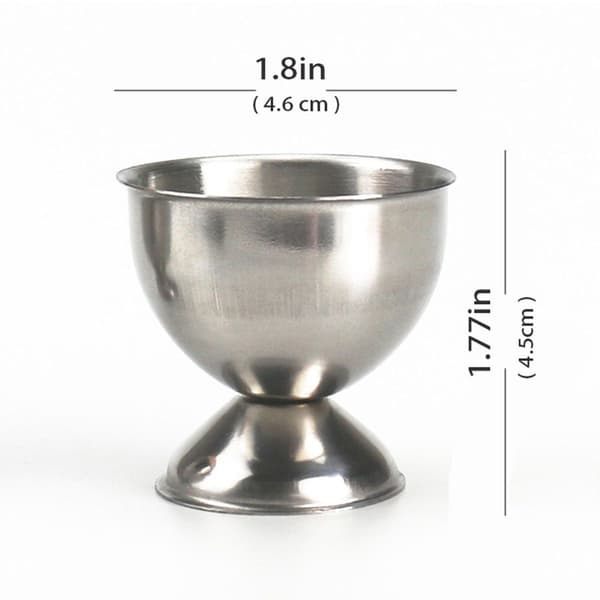Egg Cracker Topper Cutter Set: Rustfritt stål, enkel å rengjøre KLB