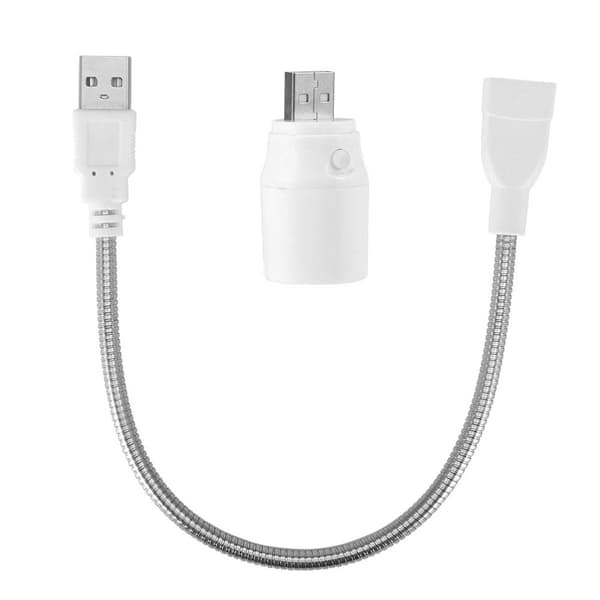 5V 1W långvarig plast mini USB LED-lampa för studier KLB