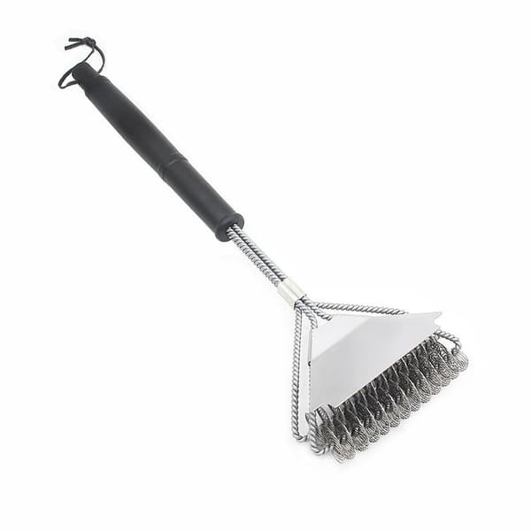 x professionelle grillbørster 44 cm