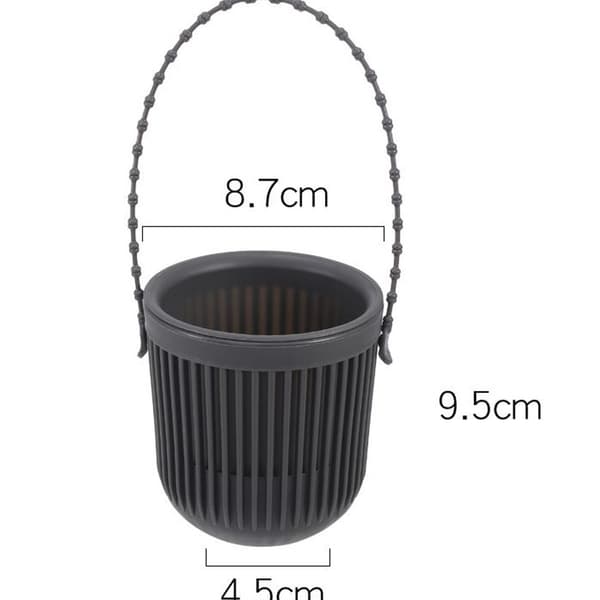 3-pack tvådelade 3,5-tums suckulenta krukor med