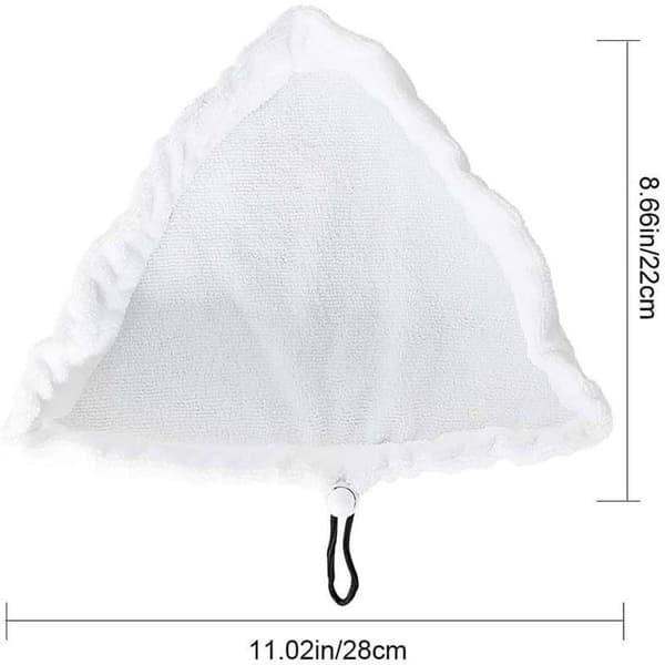 4-delt trekant mikrofiber dampmoppe til H2O,X5,S302,S001 moppe