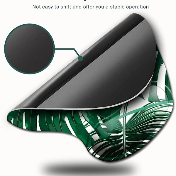 Ergonomisk musmatta med handledsstöd, söta musmattor
