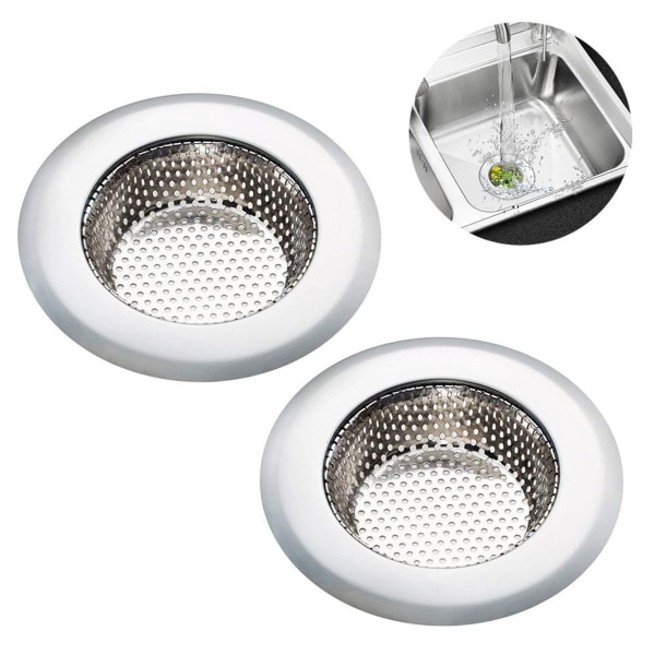 2-pack rostfria diskhossil