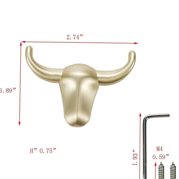 2-pack Taurus metallklädhängare i zinklegering