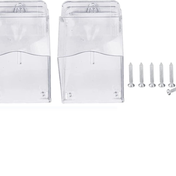 Vattentät dörrklockknappsskydd, transparent KLB
