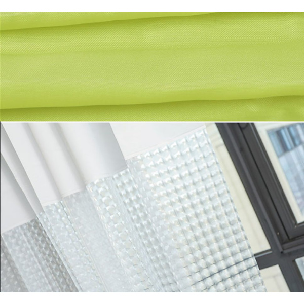 Beige duschdraperi 200x180cm halvtransparent vattentät EVA badrumsdraperi för badrum-