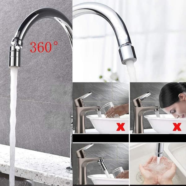 Vandhane-belufter - 360° roterbar - KLB