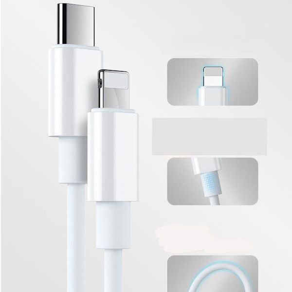 iphone12PD hurtiglading kabel datakabel hurtiglading for 2M