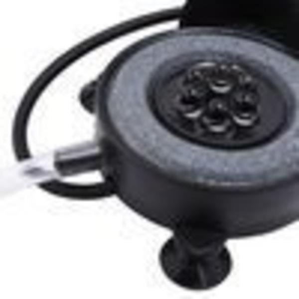 LED Akvarium Bobler Farveskiftende Lampe Luftboblesten Fisketank Boble