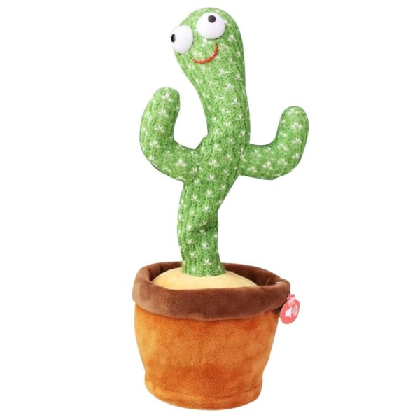 Dansende kaktus, talende kaktuslegetøj gentager, hvad du siger Grønt