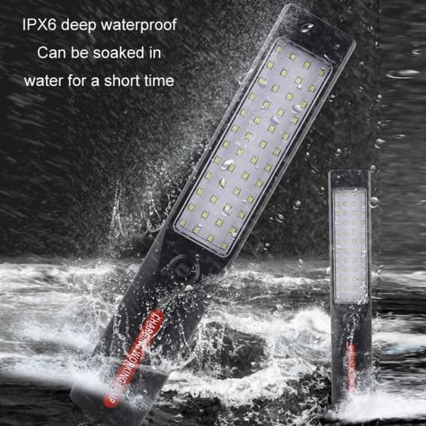 USB-oppladbar vanntett LED-arbeidslys med strømdisplay (30 x 5,5