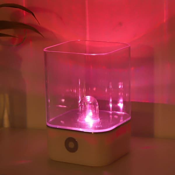 Naturlig Himalaya Salt Rock Light Touch Dimmer Switch USB KLB