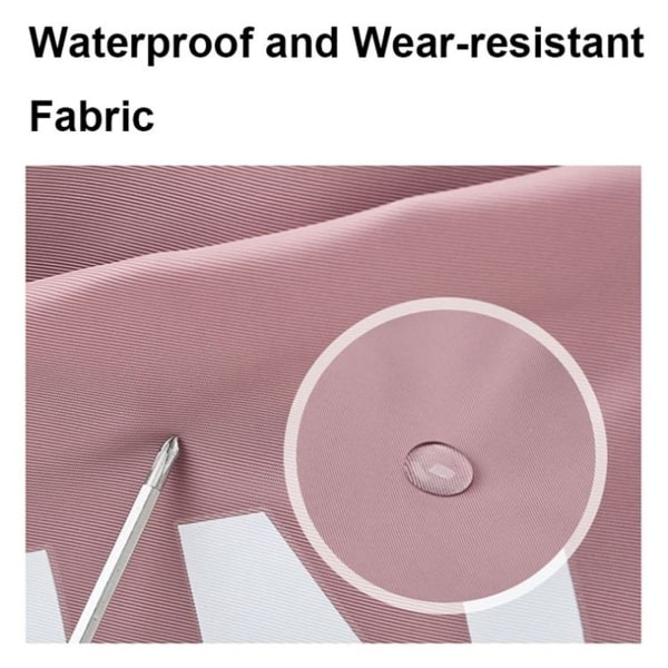 B-829 Multifunktionel Udvidelig Vandtæt Rejsetaske Håndtaske (Fuchsia)
