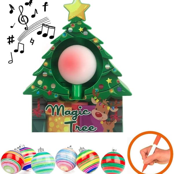 Julgransfärgboll DIY-trädset DIY-kit KLB