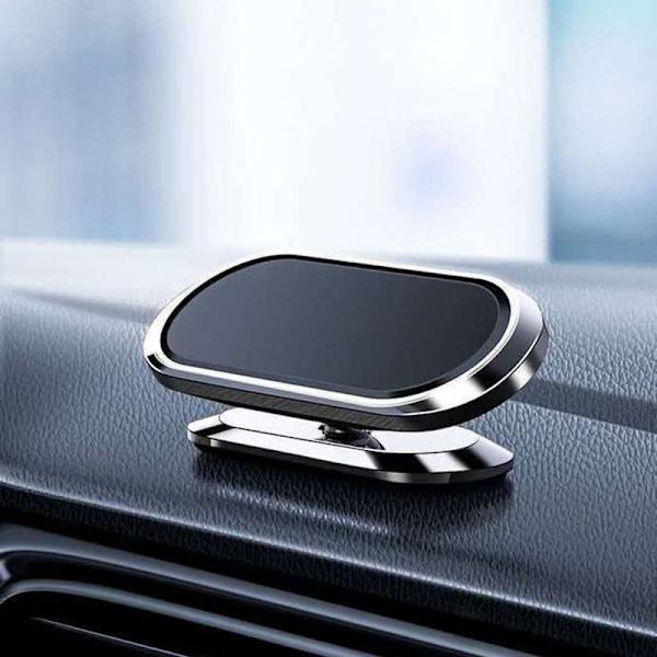 GLiving mobiltelefonhållare bilmagnet, 360° rotation instrumentbräda