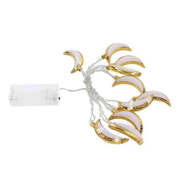 1,5M 10LED Måne Fe Lys Ramadan Eid Fe Lys Festival KLB