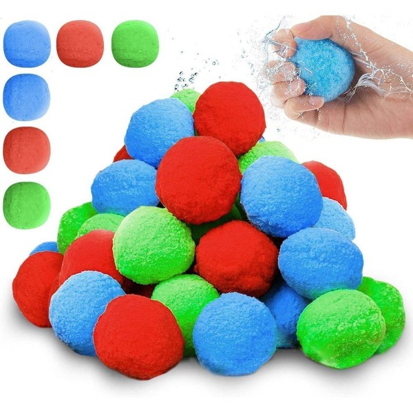 Sunshine smile Pack of 12 reusable water bombs KLB