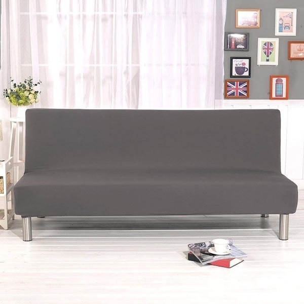 Sofaovertrekk uten armlener for 2-seters sofa. Elastisk sofaovertrekk for sovesofa