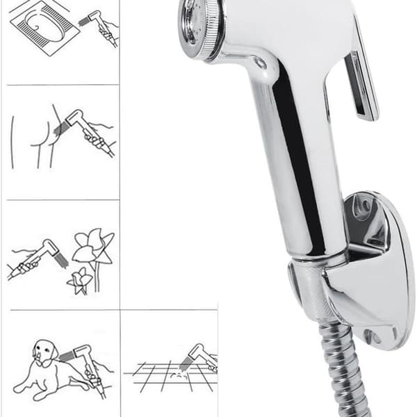 Bidet-spray, handdusch, badrum duschhuvud, tillverkad av ABS