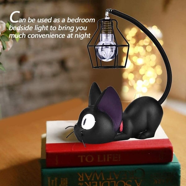 Luovat Kiki Cat Animal Resin Yövalo Koristeet KLB