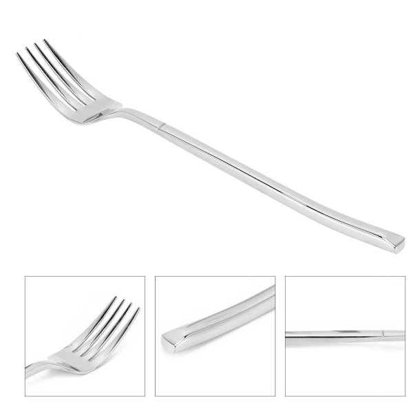 Sølv Home Flatware Rustfrit Stål Bestik til KLB