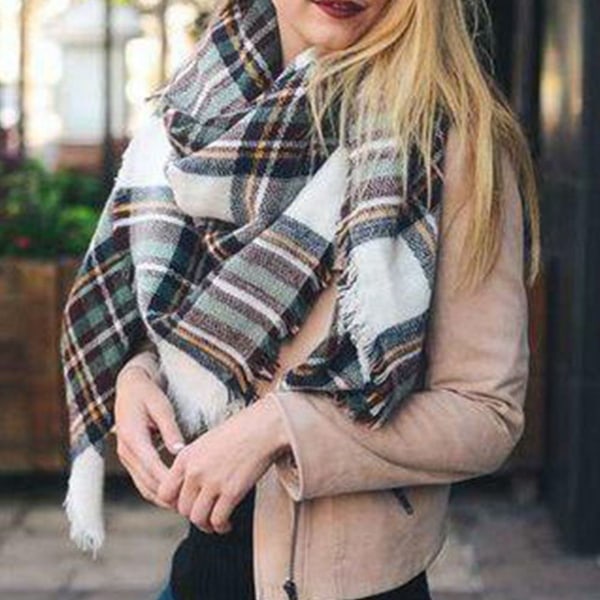 Kvindernes Villus Tørklæder, Sommer Forår Tørklæder, Stole Wraps, Wraps, Pink Sort