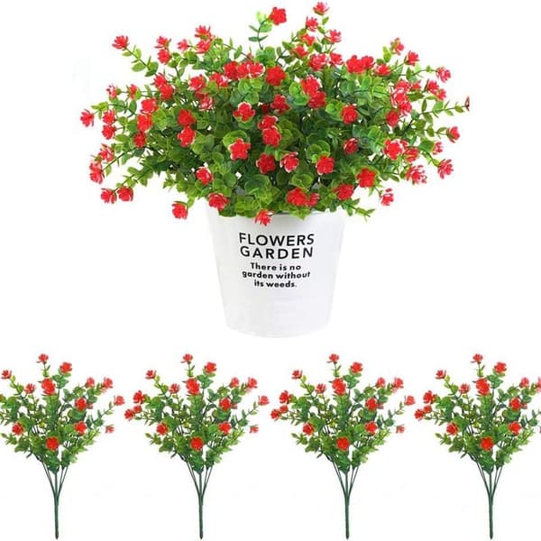 kunstige planter, plast kunstige blomster