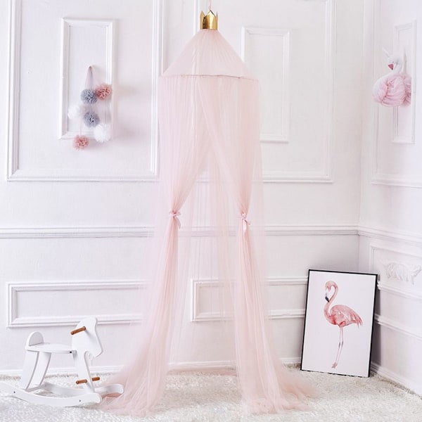 Seng baldakin baldakin baby seng 100% polyester baldakin myggenet KLB