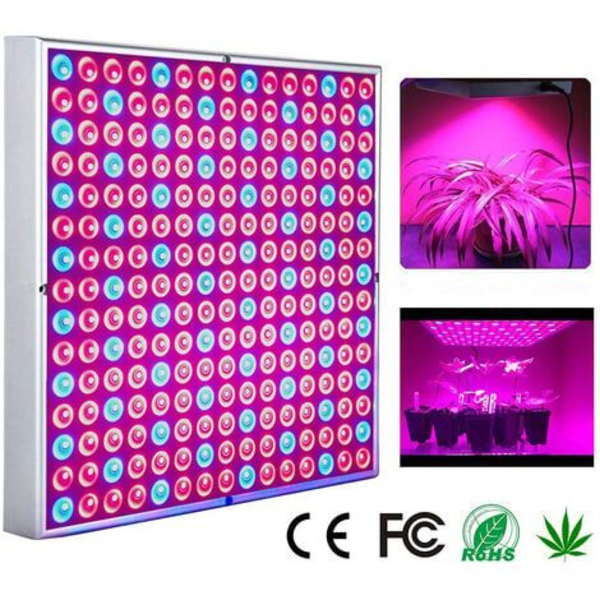 Plantelys 45W LED indendørs plantevækstlys med fuldt spektrum til frøplanter, hydroponics, drivhus, sukkulenter, blomster