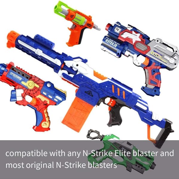 100 stk. 2,8\" Blå Skum til Nerf N-Strike Elite Serie KLB