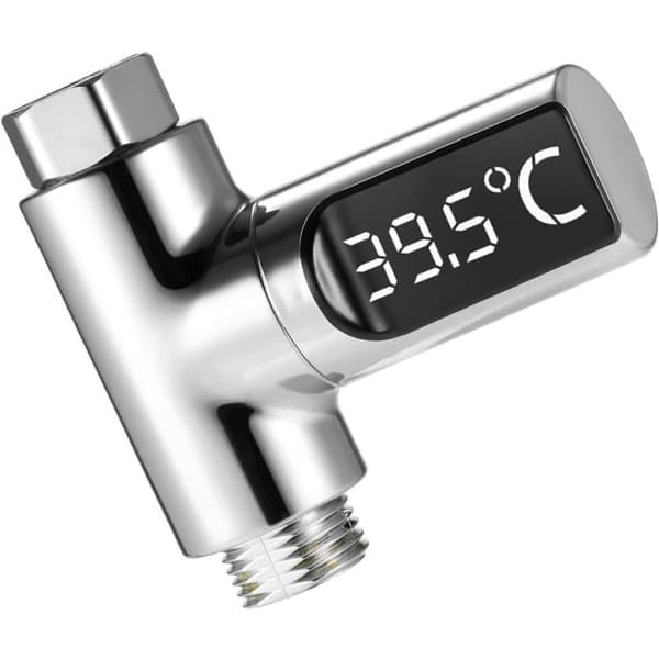 LED-duschtermometer 585C Digital termometer med 360 roterande