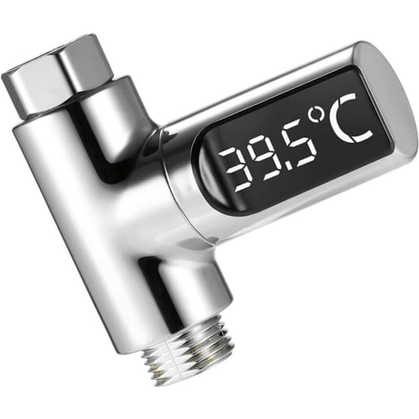 LED Dusj Termometer 585C Digital Termometer med 360 Roterende