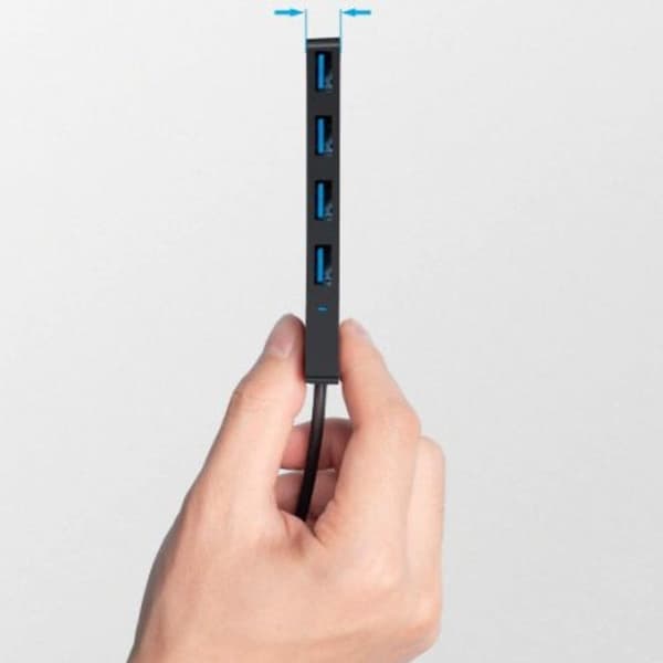 Portti USB 3.0 Hub Ultra Slim Data USB Hub MacBook Macille