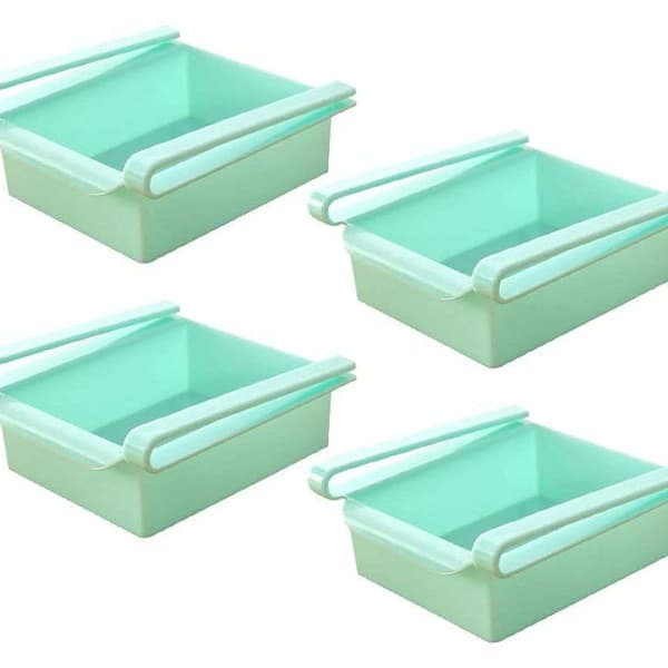 4-pack kylskåpslåda frysfack crisper hylla grönsaksförvaring KLB