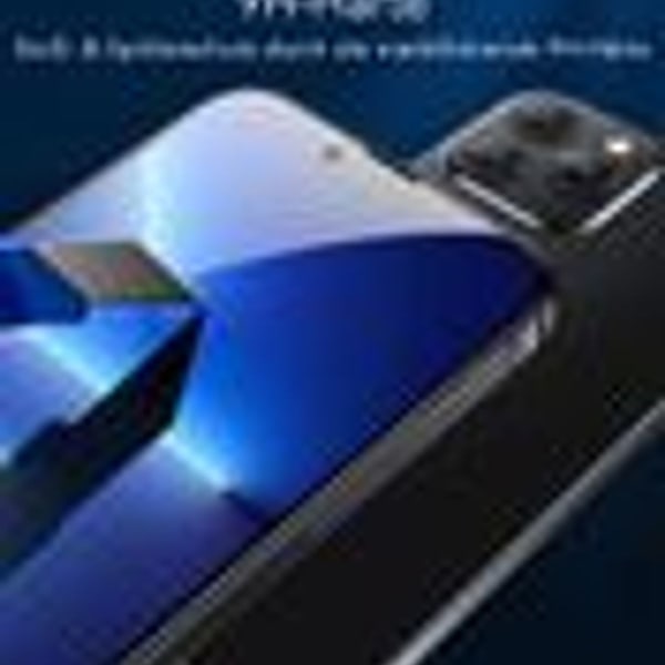 Paket med 2 sekretessskärmar för iPhone 13 Pro Max skyddande glas anti spionhärdad film
